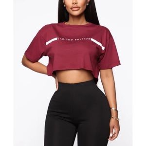 Fashion nova crop top